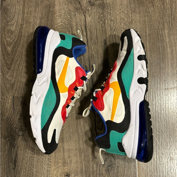 Nike Air Max 270 React Bauhaus Youth size 6Y • 2019 •BQ0103-001 • Multicolored - Picture 5 of 11